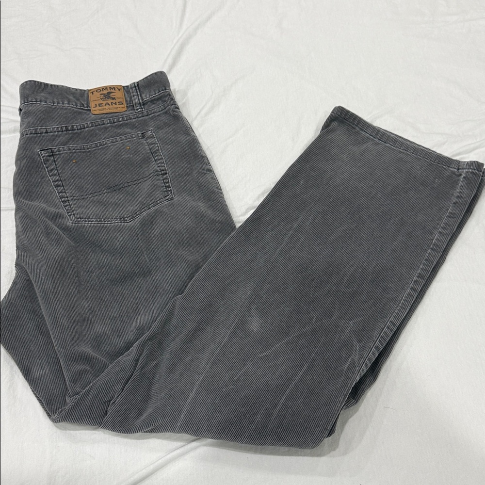 Tommy Hilfiger Gray Corduroy Pants - W38 x L32. Tommy Jeans. From 4/03